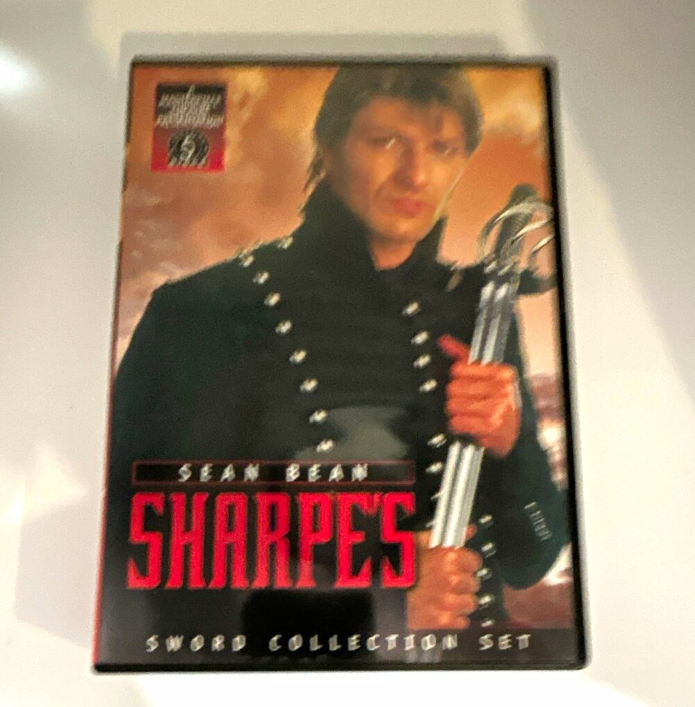 A&E Sharpe's Sword Collection 5 disc DVD Box Set Sean Bean Tom Clegg 2000 NR